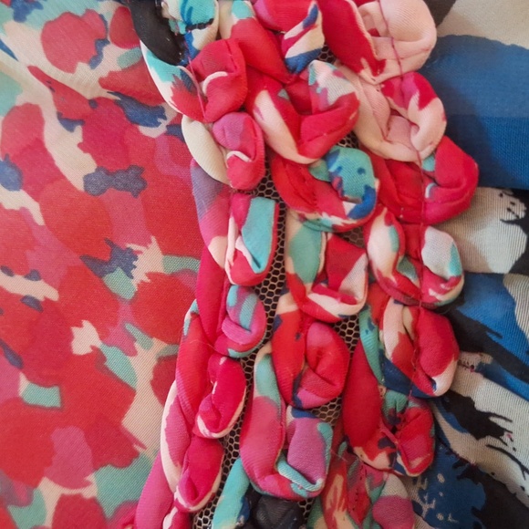 Black Rain Colorful Top Size Sm - Picture 9 of 9